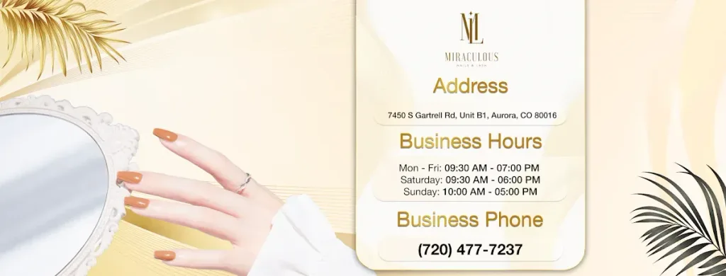 Miraculous Nails & Lash (Next to Forest Hill Dental) — Nail salon in Aurora